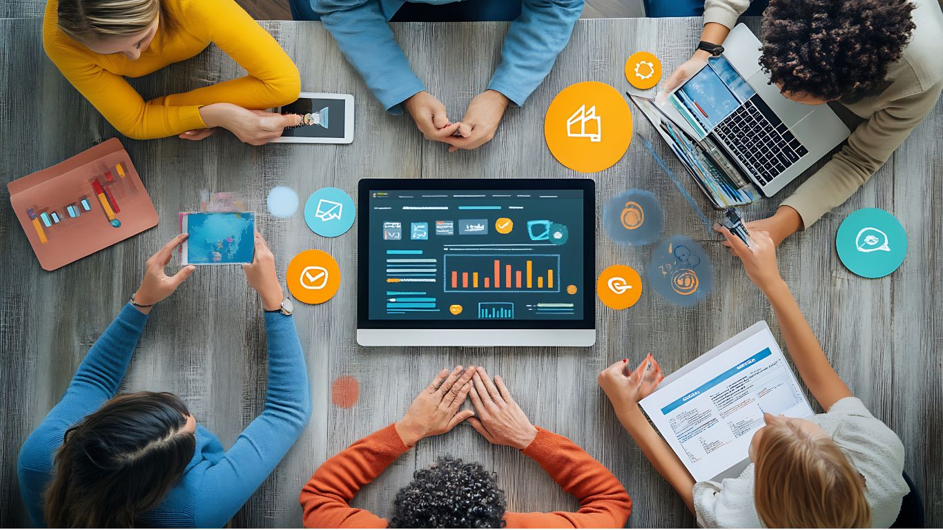 Technical SEO audit report paired with keyword ranking improvements.